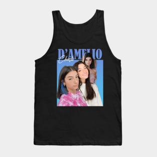 Charli D'Amelio Vintage 90s Design Tank Top